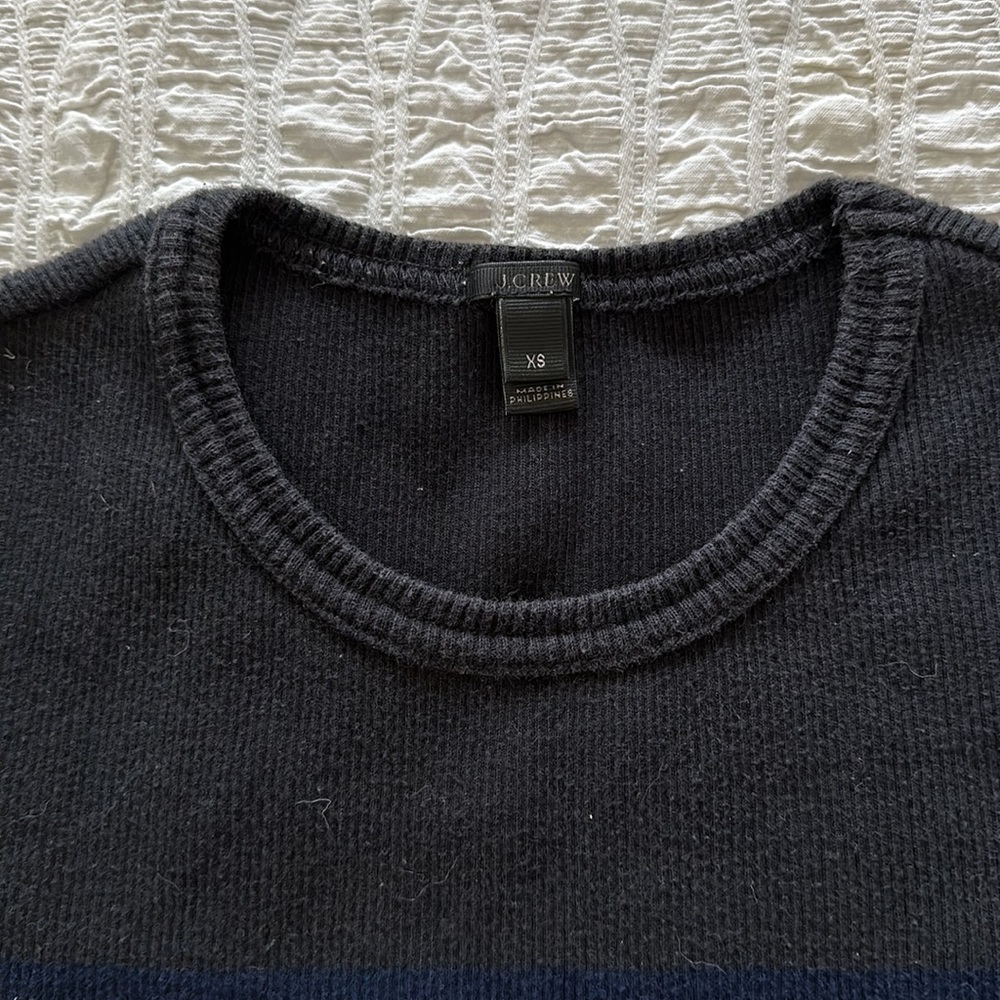 JCrew Ribbed Knit Top - Picture 2 of 4